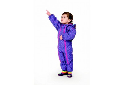 Target Dry Waterproof and Breathable Children's Snuggle Suit (Twilight Polka Dot)
